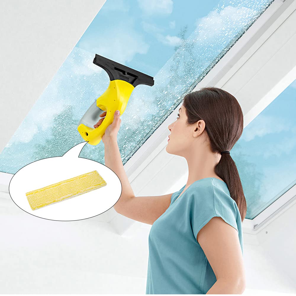 3 Pièces Bonnette Microfibre Lingette Pour Lave Vitre Karcher