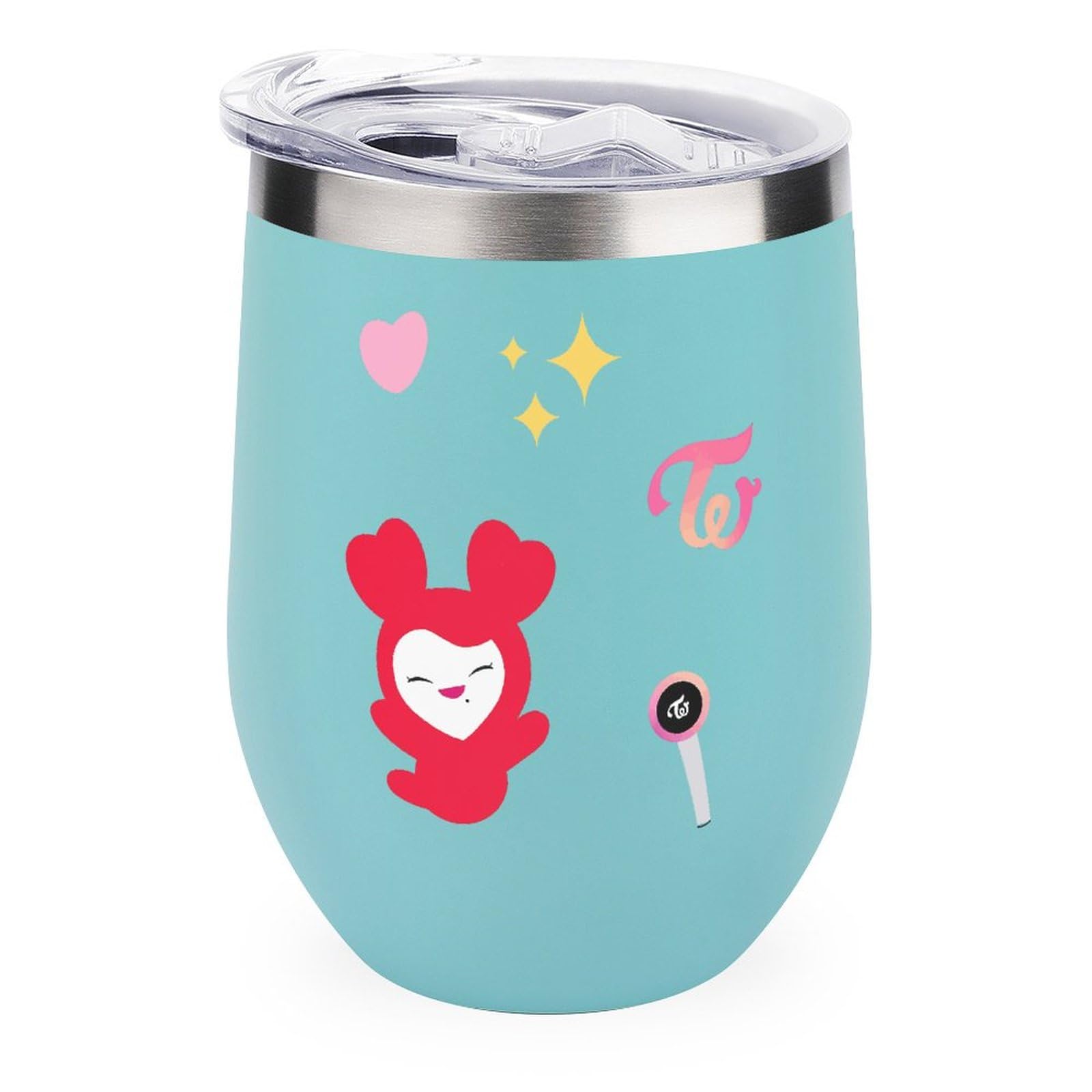 Amazon | 魔法瓶 Twice トゥワイス 卵殻カップ U字型 ワインタンブラー