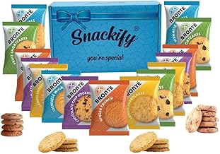 Bronte Biscuits Big Gift Box Luxury British Hamper Bundle 15 Twin packs (30 Single) Individually wrapped, Gift for Him & Her, Perfect Gifting for all Ocassions, Biscuits Hamper (1 Box)