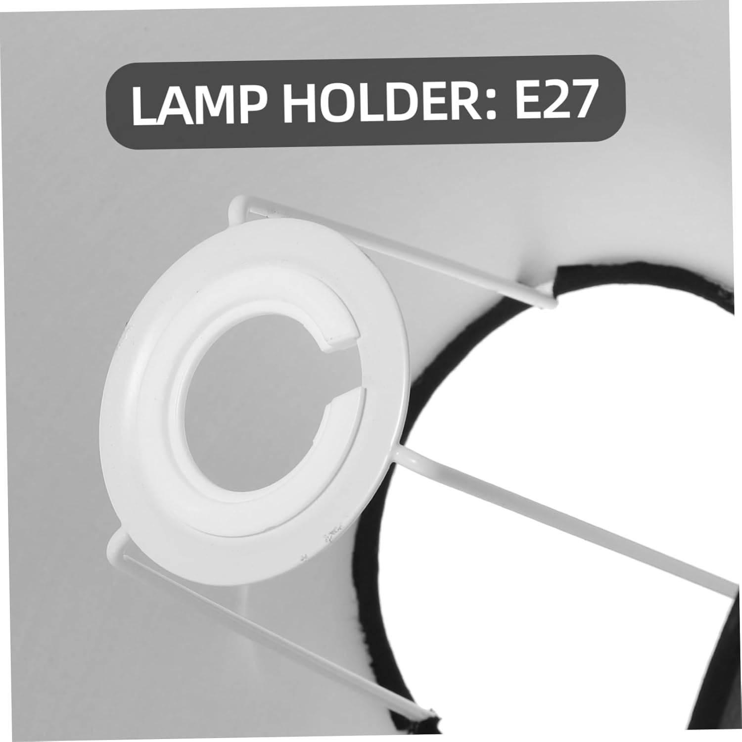 Lamp Shade Replacement Fabric Lamp Shade Socket Versatile for Table Floor