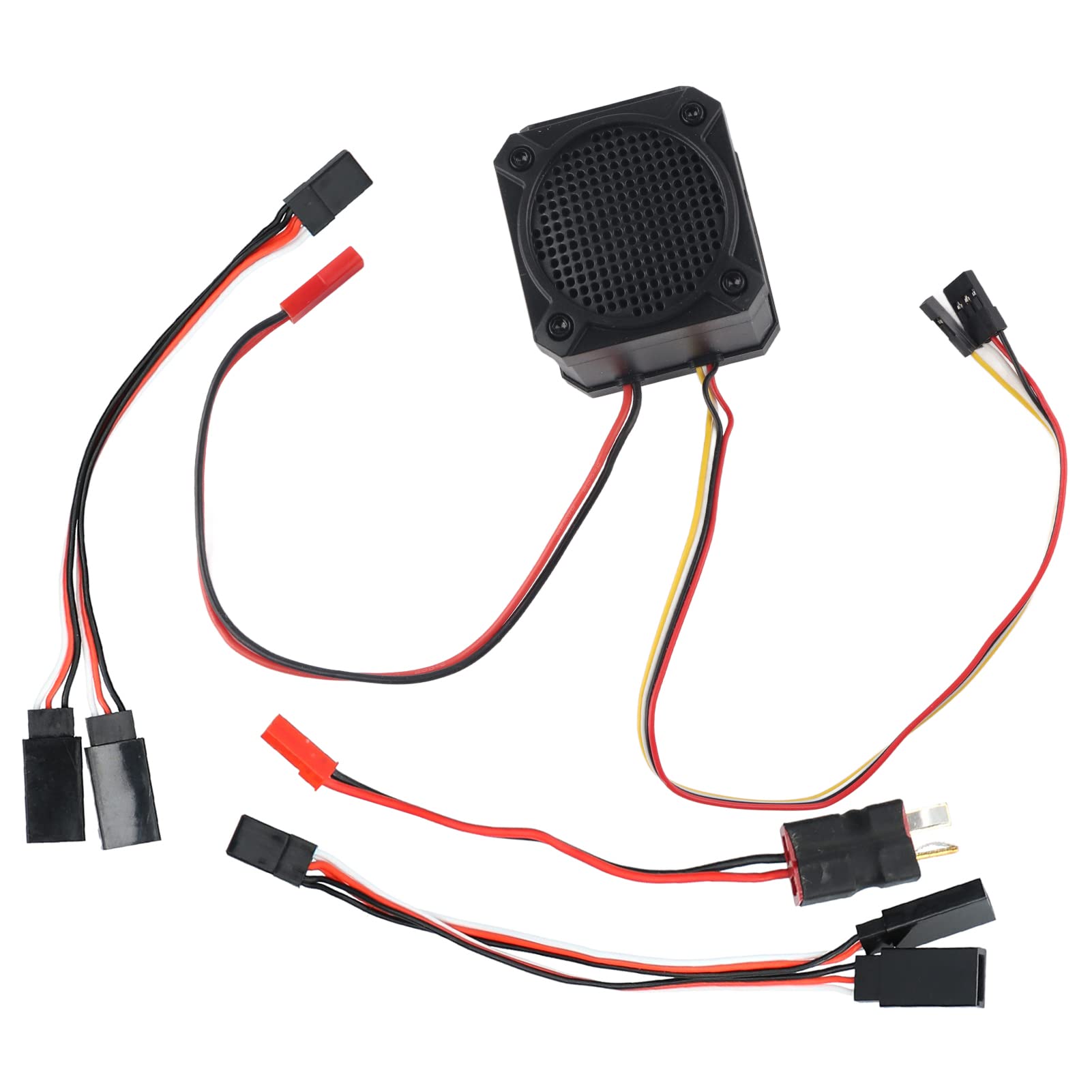 Modell der RC Soundeinheit 7 × 7 × 6, Motor-Sound-Simulator, 10 Sound-Effekte, Ersatzteile, Zubehör für Modellauto RC