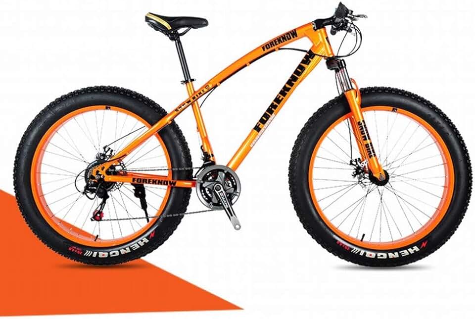 MU Vitesse Variable Hors Route Adulte Motoneige Plage Vtt Pneu Super Grand Vélo Étudiant Masculin Et Féminin,g,24 pouces