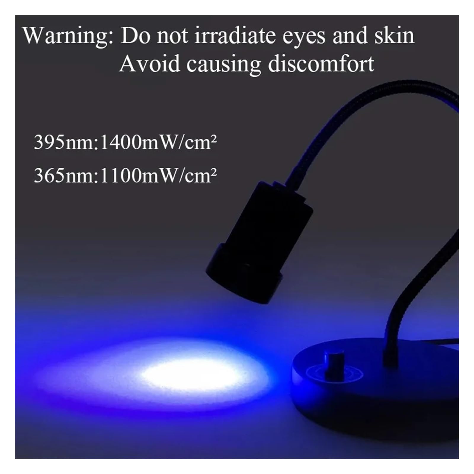 Lampe à polymérisation Led UV réglable 100W, 405nm, 365nm, 395nm, colle époxy, huile verte, résine, réparation de circuits imprimés(1_405nm)
