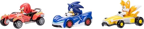 Miniatura 3 de Sonic The Hedgehog 164 Vehículos fundidos a presión Paquete de 3 Wave 6