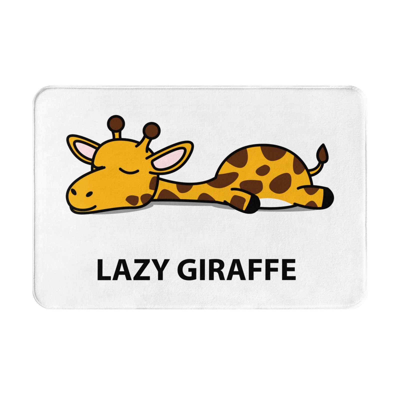 Amazon｜かわいい キリン 玄関マット 屋外 室内 足拭きマット