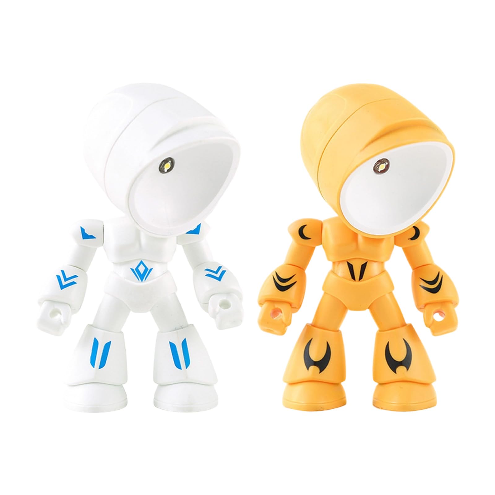Hsioluted A Portable Base Robot Night Lamp With Utomatic Brightness Control For Bedside Led Light