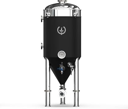 HOOLOO ZX30S Fermentation Tank for Home Brewing Stainless Steel Conical Fermenter Brewing Equipment 30L