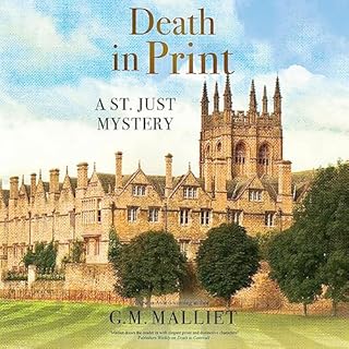 Death in Print Audiolibro Por G. M. Malliet arte de portada