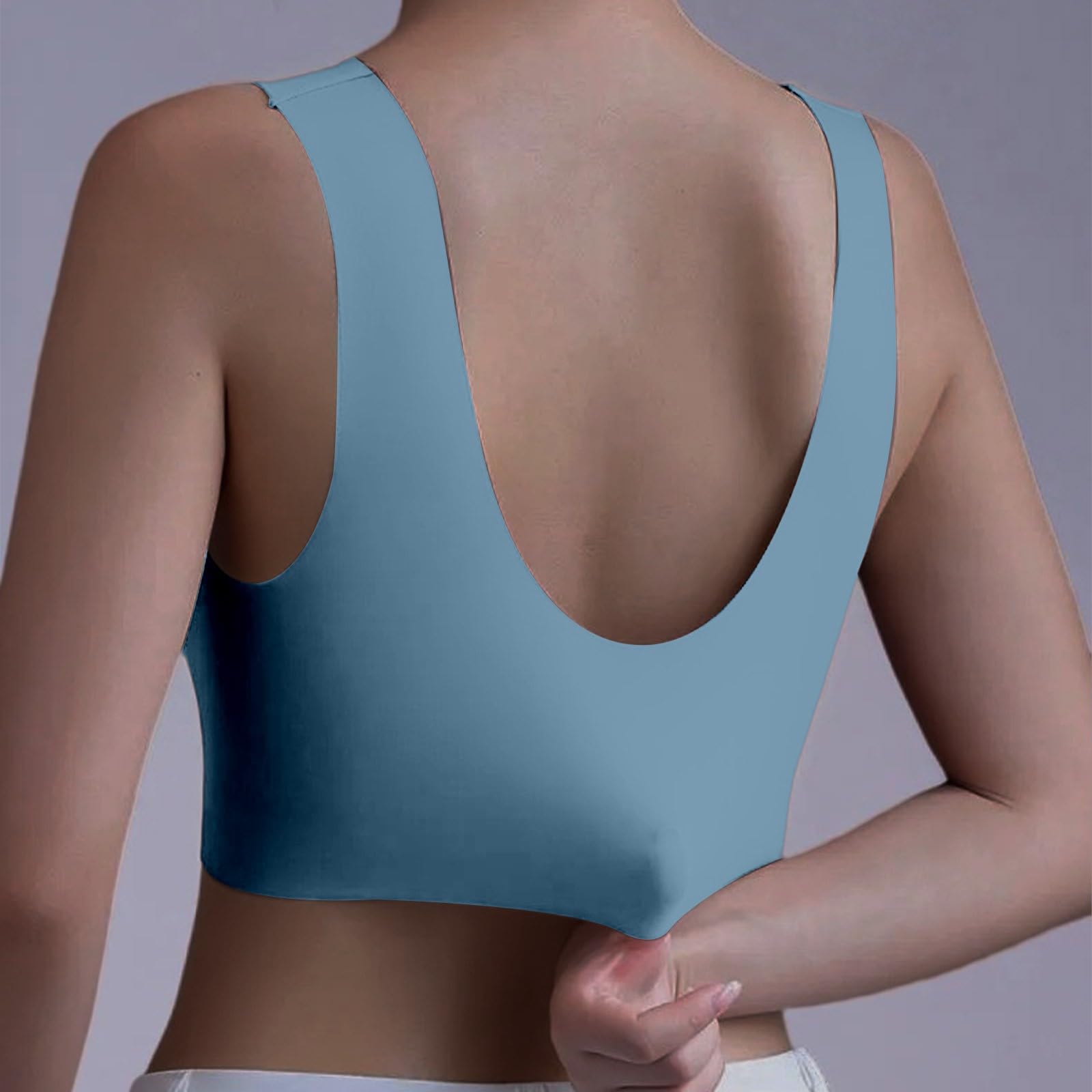Biustonosz z pełną figurą damskie koronkowe biustonosze damskie wygodne zapobiegające zwiotczeniu plus size sportowa korekta wysoka siła uderzenia push up bandeau top