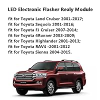 Vista 5 de 81980-50030 Conjunto de relé de intermitente LED para Toyota coche, SUV, MPV, camioneta, camiones, modelos seleccionados, señal de giro