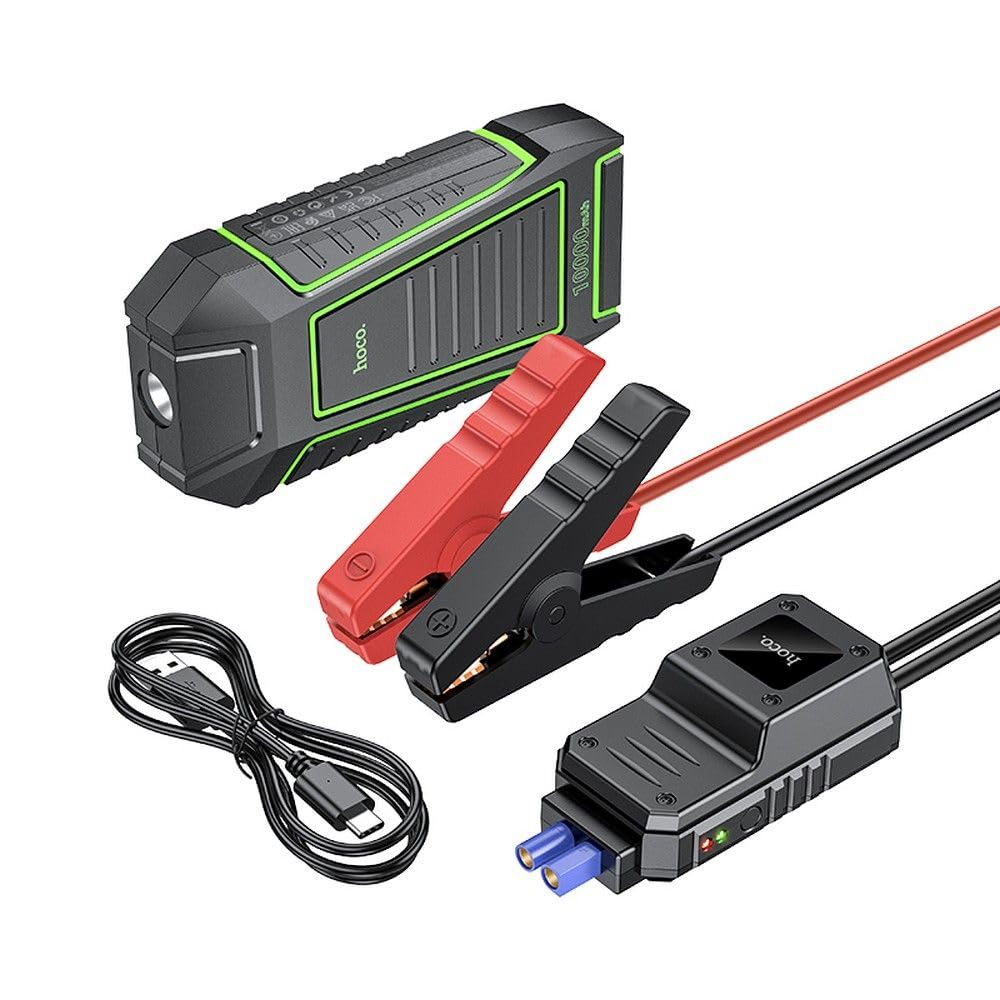 Powerbank Hoco 10000 mAh 3A z funkcją rozruchu samochodu QS1 czarny