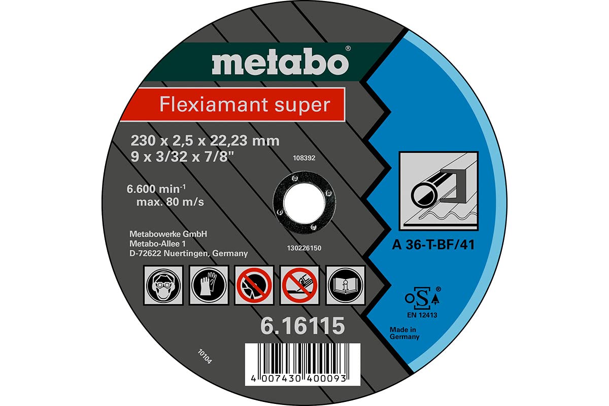 Metabo 616115000 Flexiamant super 230 x 2,5 x 22,2 stal