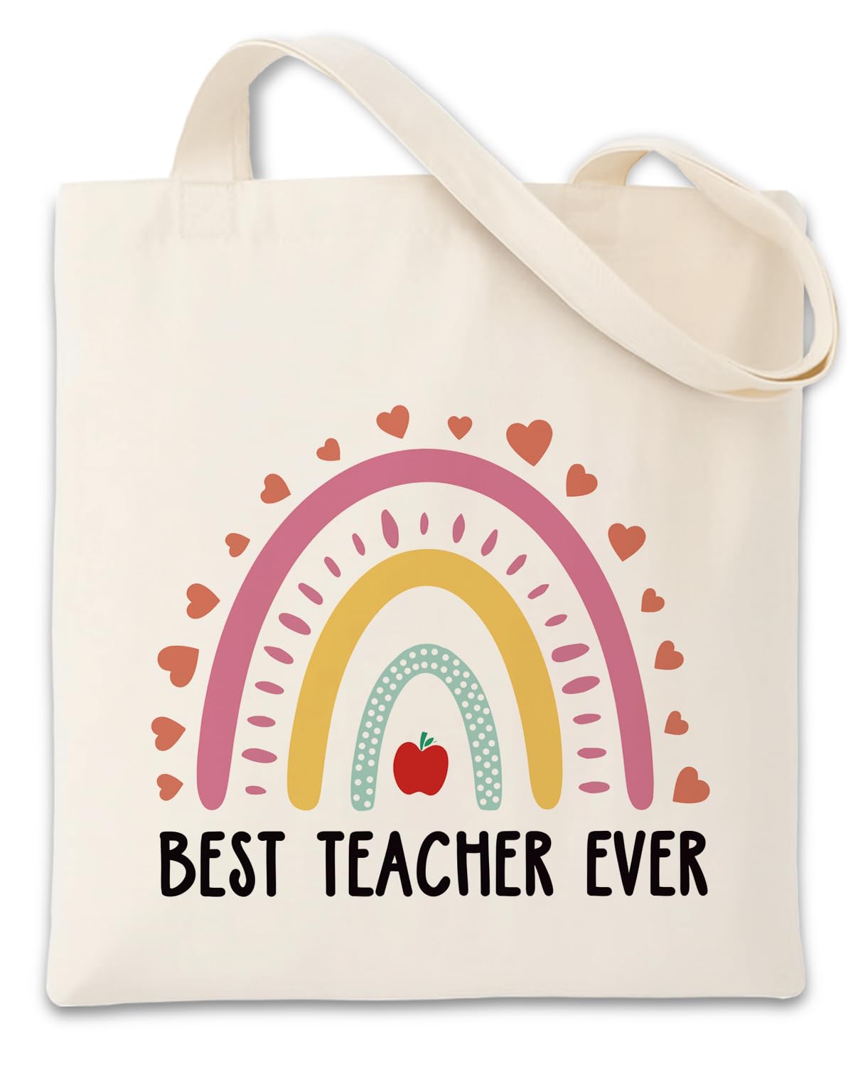 Teacher Appreciation Gifts Teacher Appreciation Canvas Tote Bag Aesthetic Travel Beach Bag for Women Shopping Work Gyma