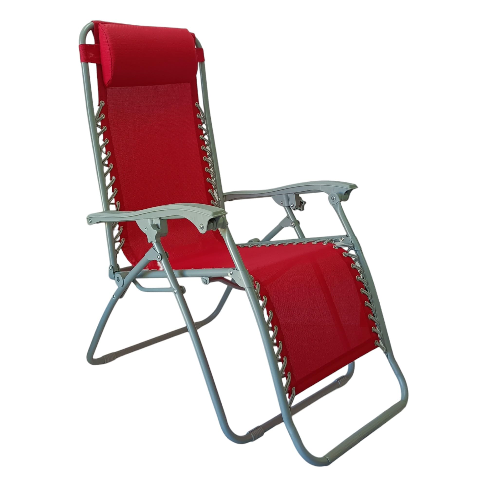Pincho Tumbona Jardin Exterior, Sillon Gravedad Cero, Hamaca, Silla Jardin Exterior, Plegable, terraza, Camping
