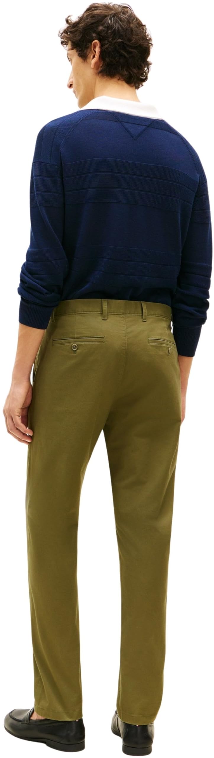 Tommy Hilfiger Herren Chino Hose Core Harlem Essential Twill Relaxed Fit – Bild 2