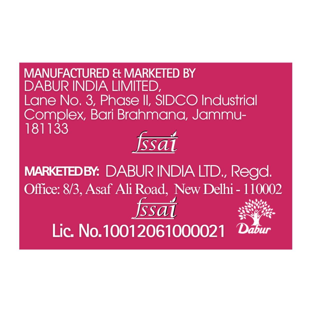 Dabur Gulabari Zaika 250ml, Rose water flavouring agent 4