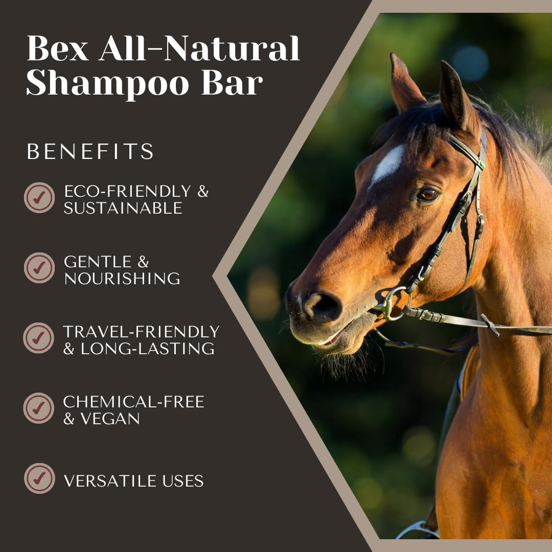 Kensington Protective Products BEX BAR Shampoo Bar with Rice Water Protein and Vit B5, 1 Pack - Citrus Splash 3oz