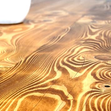 Doğal Ağaç Masif Kütük Masa 90cm x 200cm (Metal Ayak)