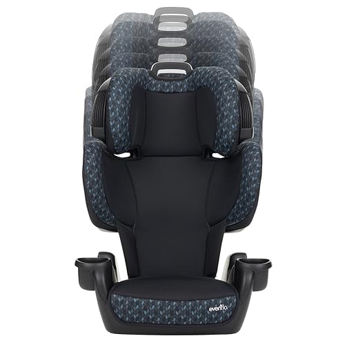 Miniatura 5 de Evenflo GoTime LX - Asiento elevador para automóvil (color azul Quincy)