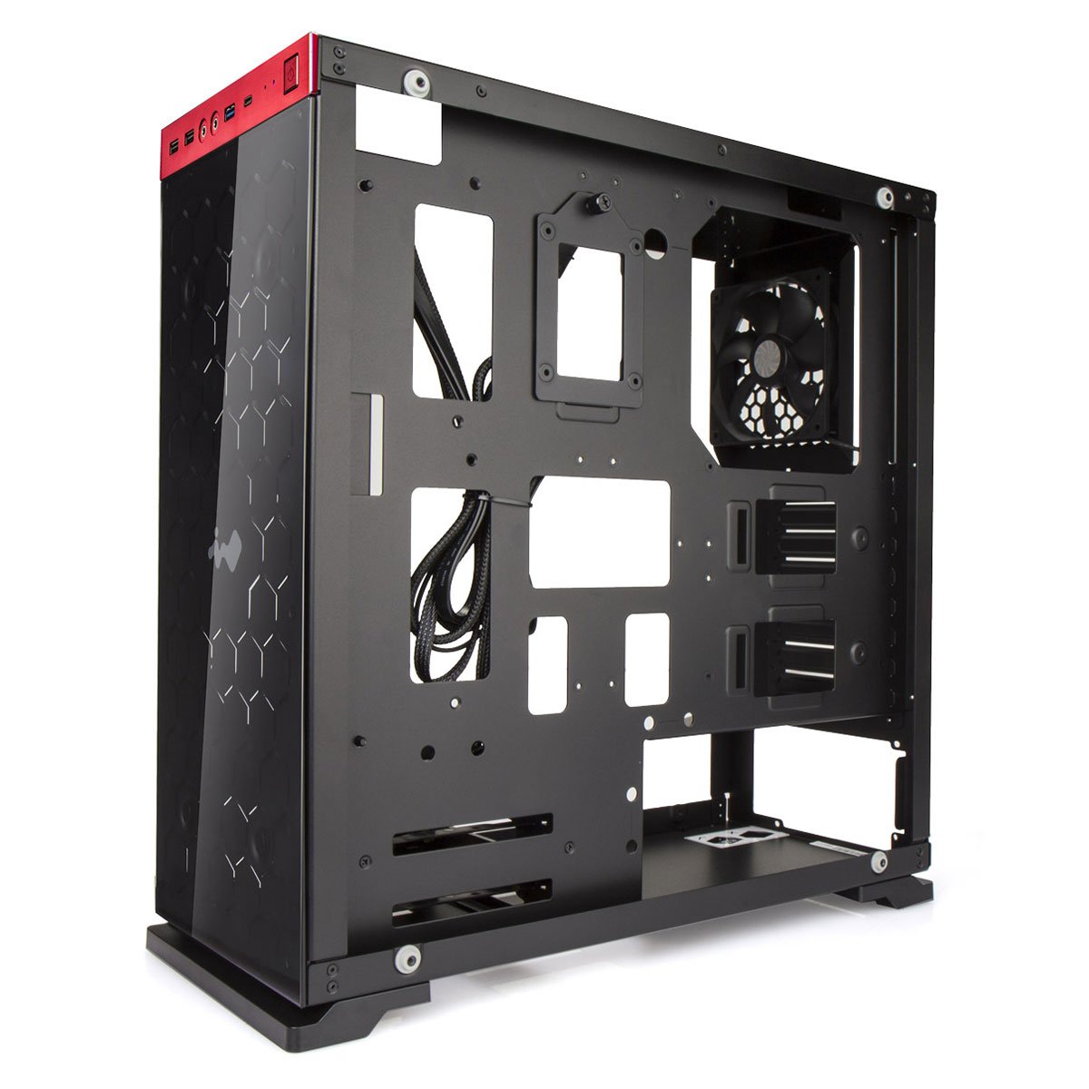 In Win 805 USB 3.1 Roja - Caja/Torre