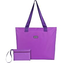 AOTIAN Reusable Grocery Bag, Foldable Shopping Tote Bag with Zipper Closure