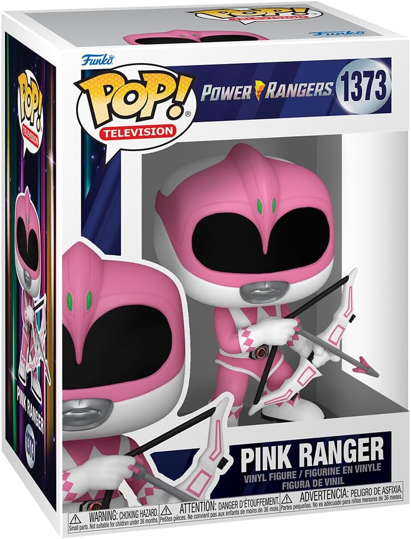 Funko POP! TV: Mighty Morphin Power Rangers 30th Anniversary - Pink Ranger - Power Rangers TV - Collectable Vinyl Figure - Gift Idea - Official Merchandise - for Kids & Adults - TV Fans