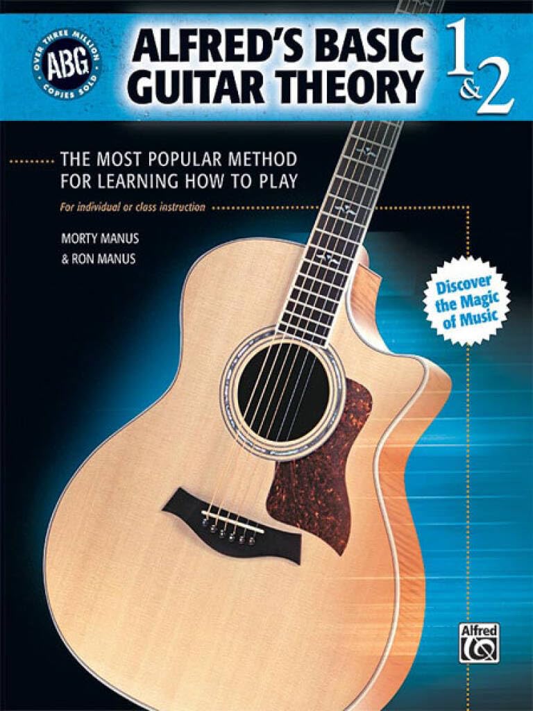 Alfred's Basic Guitar Theory 1 & 2 - By Morty Manus and Ron Manus