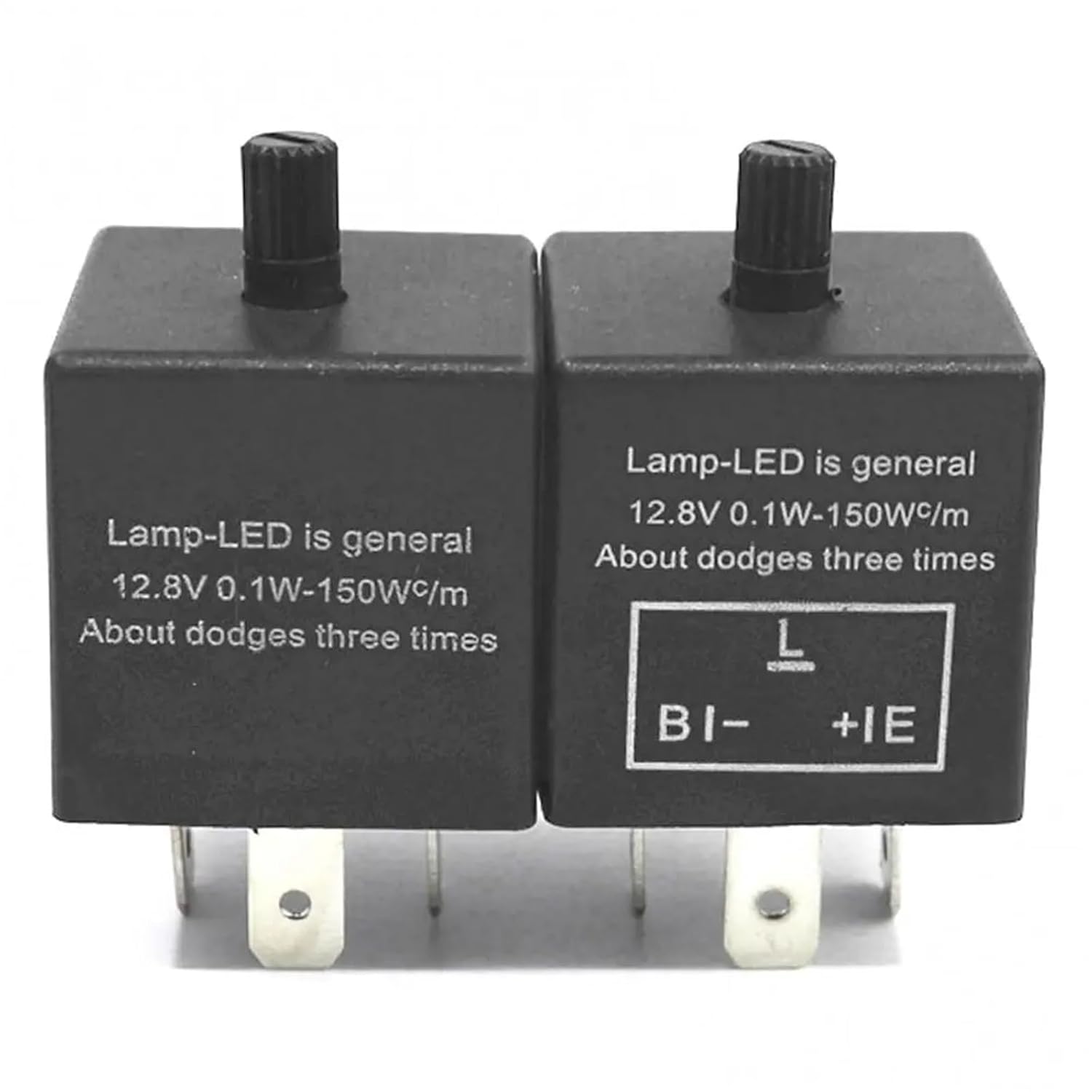 LED Adjustable Turn Signal Light Electronic Flasher Relay for Blinker CF14-KTJL 12V 24V Motorcycle Flasher Relay