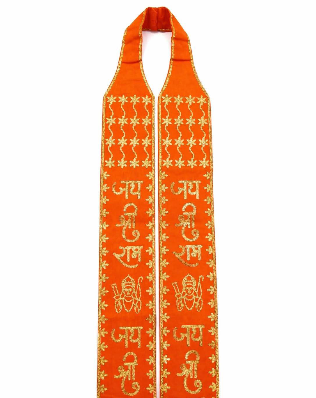 Velvet Clothing Jai Shree Ram Dupatta/Chunni/Patka For Men, Women, Boys & Girls-image-48