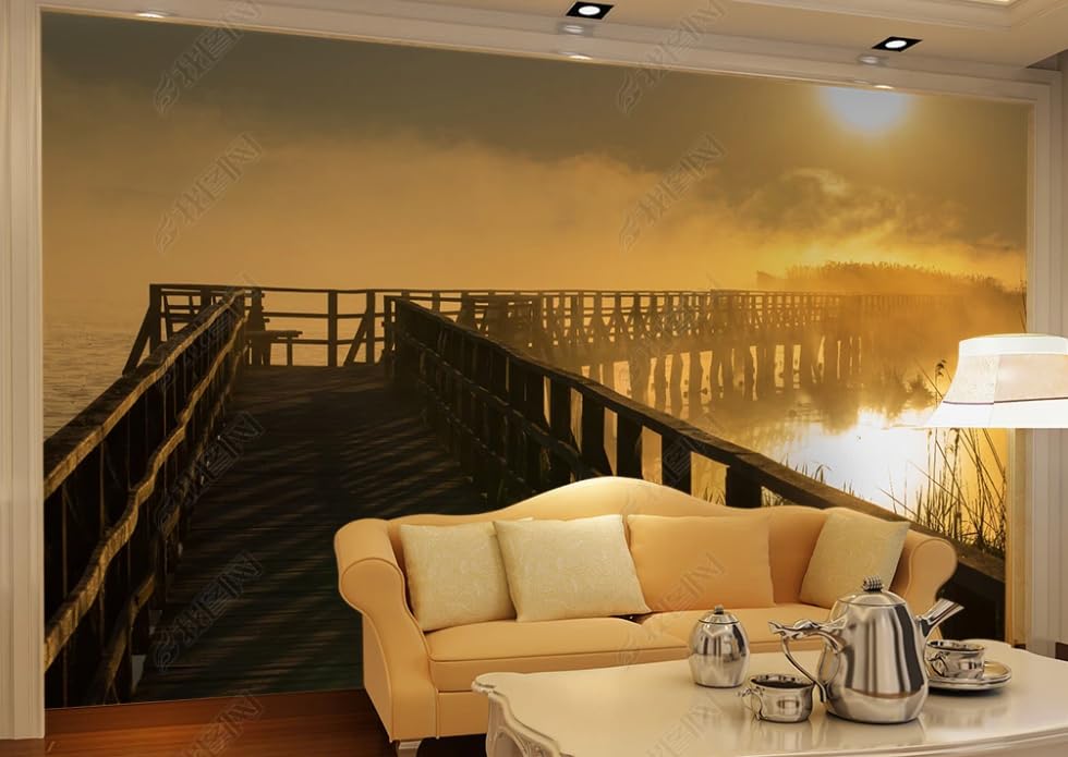 Papier peint intissé pont chinois créez une ambiance zen dans votre chambre