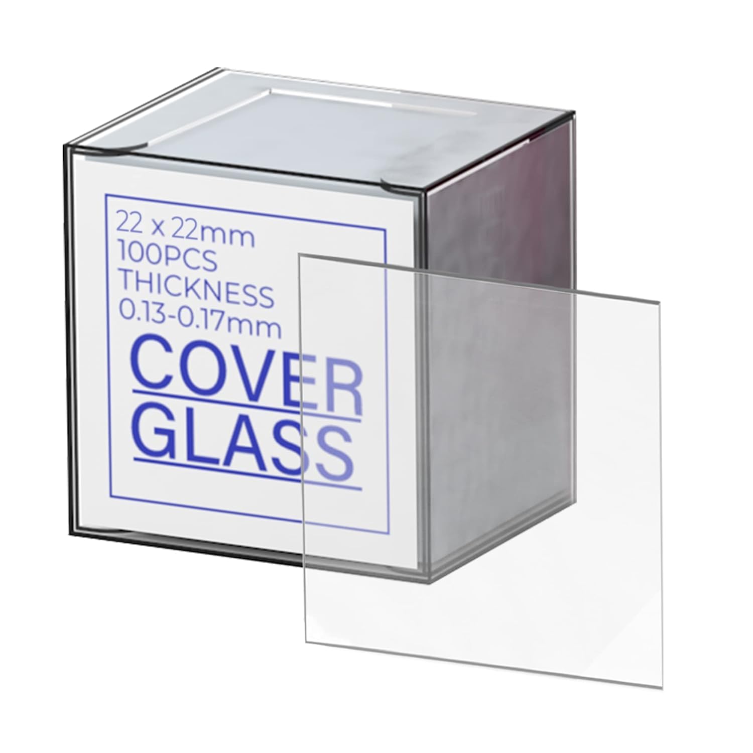 FZN Pre-Cleaned Square Microscope Glass Cover Slides Coverslips,18 mm x 18mm (Pack of 100) (B0BQQPY6P9) Amazon Price History, Amazon Price Tracker
