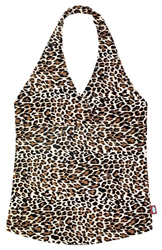 Image of Polkadot Girls' UPF 50+ Swim Halter Top by City Threads
