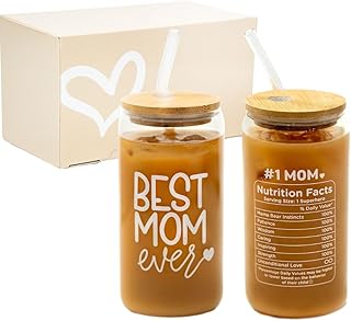 Cozzita Best Mom Cup - Mothers Day Gifts For Mom, Unique Birthday Gifts For Mom, Mother, Mama, New Mom, Bonus Mom, Pregnan...