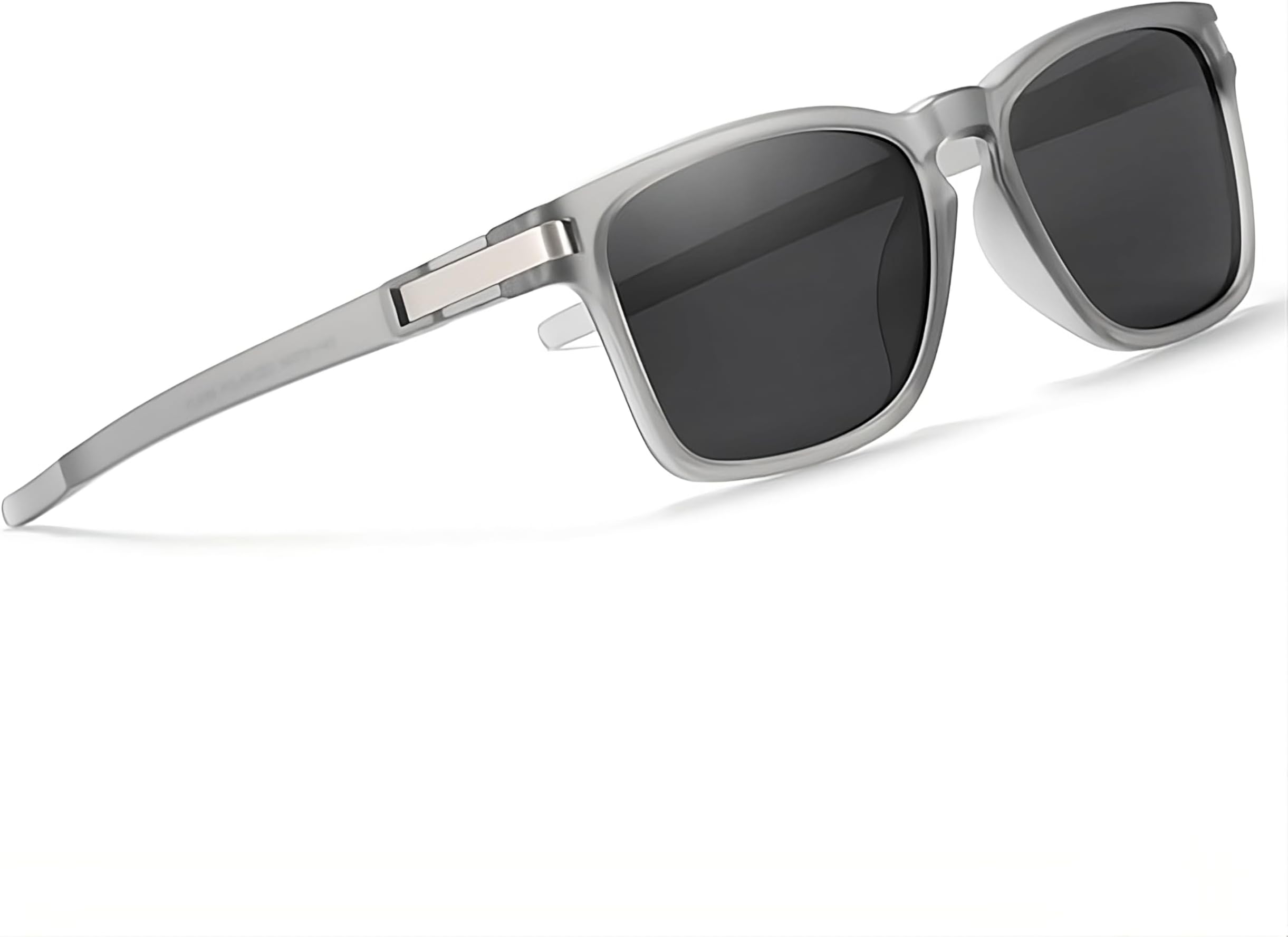 Exclusive Rubber Coated Goggles For Men | Polarized Sunglasses | UV Protected Driving, Riding, Stylish, Anti glare Glasses (NEX-RTGRY)