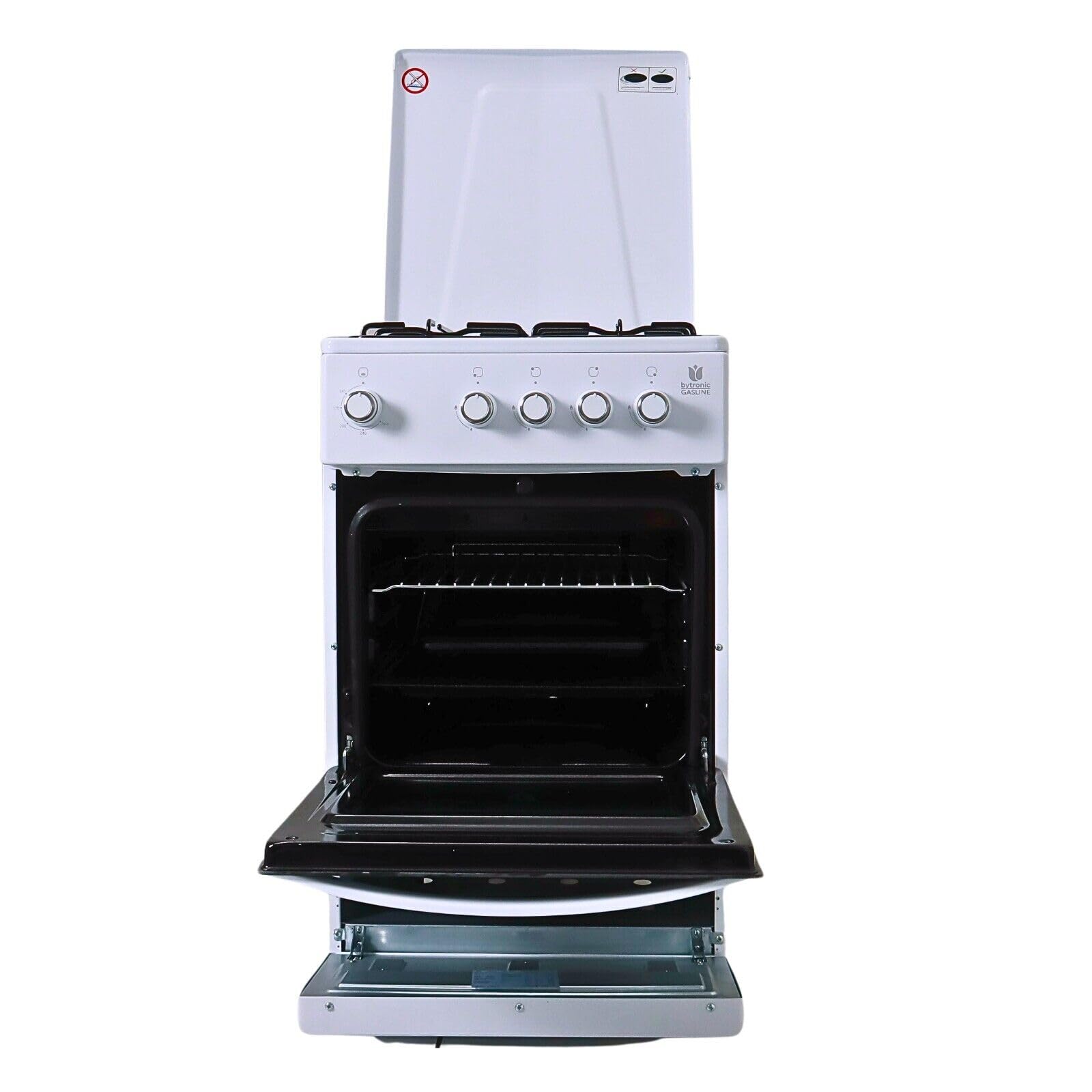 Gasline Gas Standherd 50cm Gasbackofen SHGG5050THT MIT Thermostat