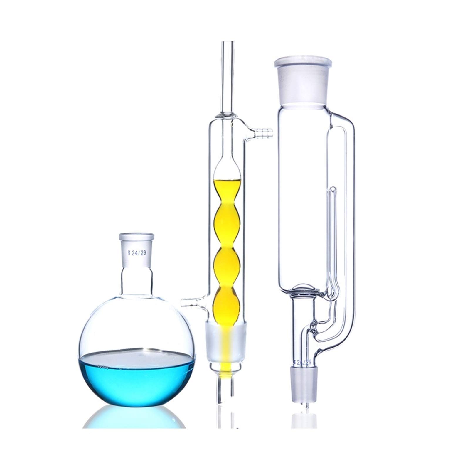 Buy NMVB Chemistry Lab Glassware Soxhlet Extraction Apparatus Set with