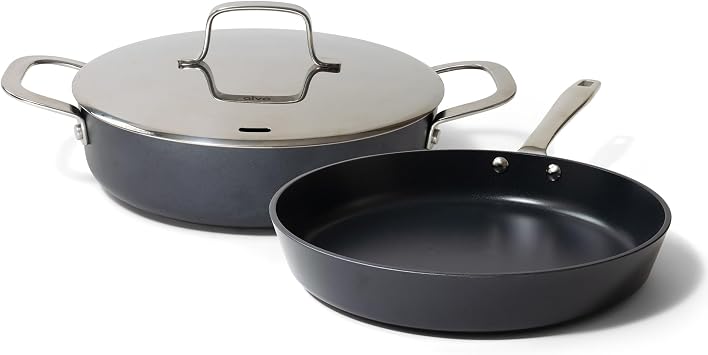 Alva Maestro 11" Ceramic Nonstick Frying Pan & 3.5-Qt Saute Pan Set