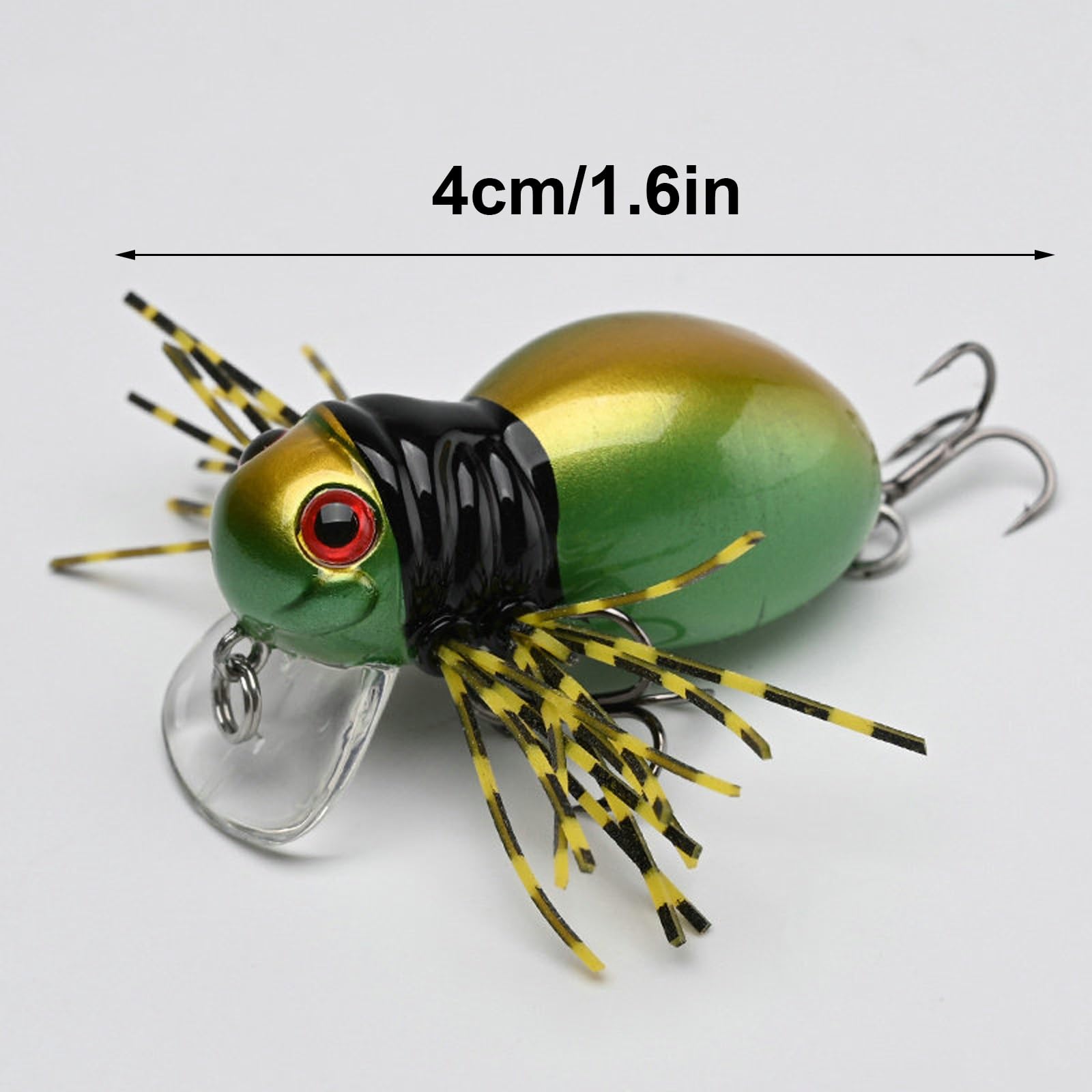 Le Esche Spider Sono Esche Artificiali Biomimetiche Simili A Insetti Adatte for La Pesca In Acqua Dolce e Salata di Spigole, Carpe e Lucioperca