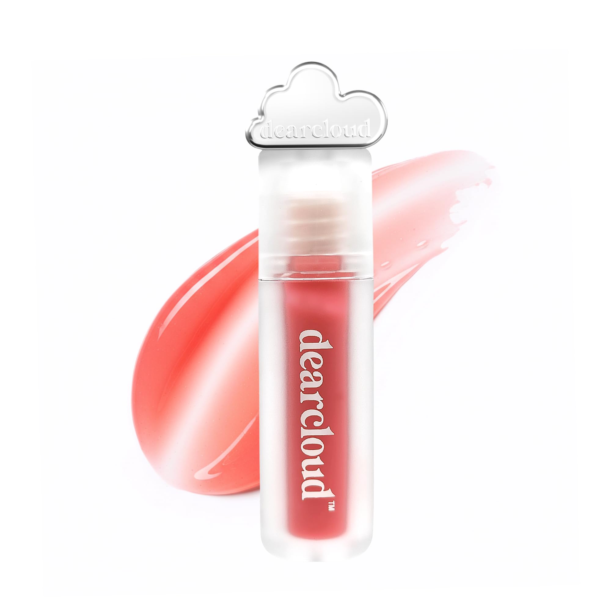 dearcloud Jelly Wave Lush Lip Oil – Tinted Lip Gloss and Lip Gloss for Women - Korean skincare essential – Lip Oil for Women with Collagen - Candied (