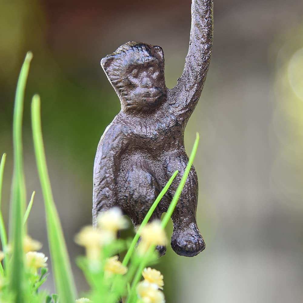 Ganci Da Parete A Forma Di Colibrì - 2 Pezzi Ghisa Per Fioriere E Lanterne - Foto 4