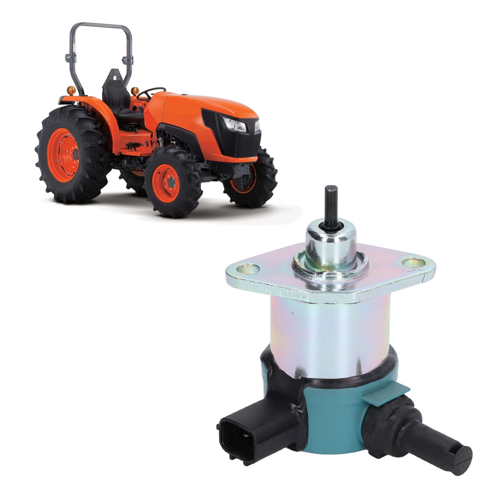 Solénoïde D'arrêt de Carburant 17208-60015 17208-60010 Remplacement du en 12 V pour D905 D1005 D1105 V1205 V1305 V1505