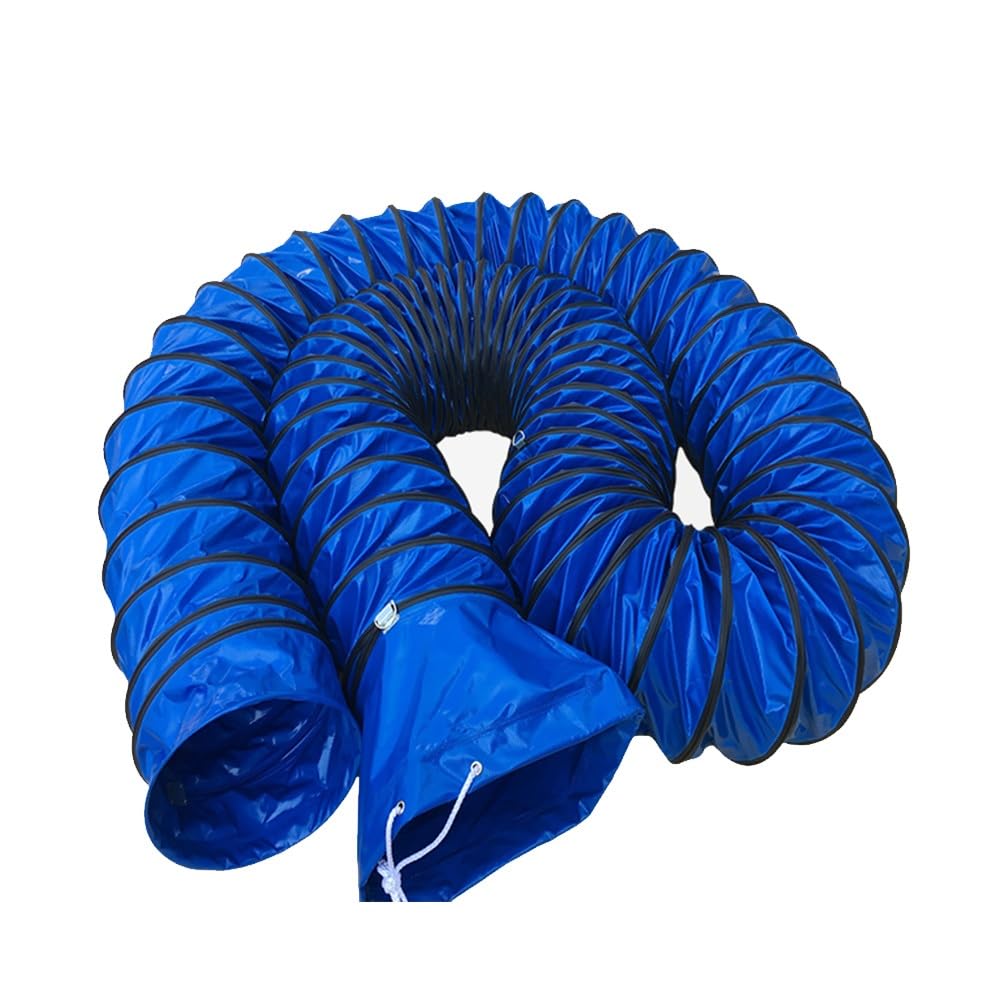 Conduit de ventilation flexible en PVC bleu de 5 mètres pour un air sain chez soi