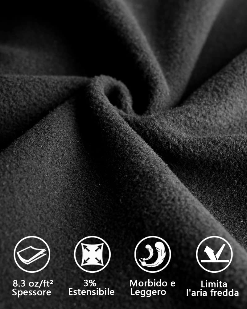 fuinloth Gilet Donna in Pile Smanicato Elegante Invernale Sportivo con Tasca Gilet Termico con Cerniera Senza Maniche Giacca