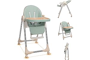 Baby High Chairs for Babies and Toddlers: Sturdy and Customizable for Convenience