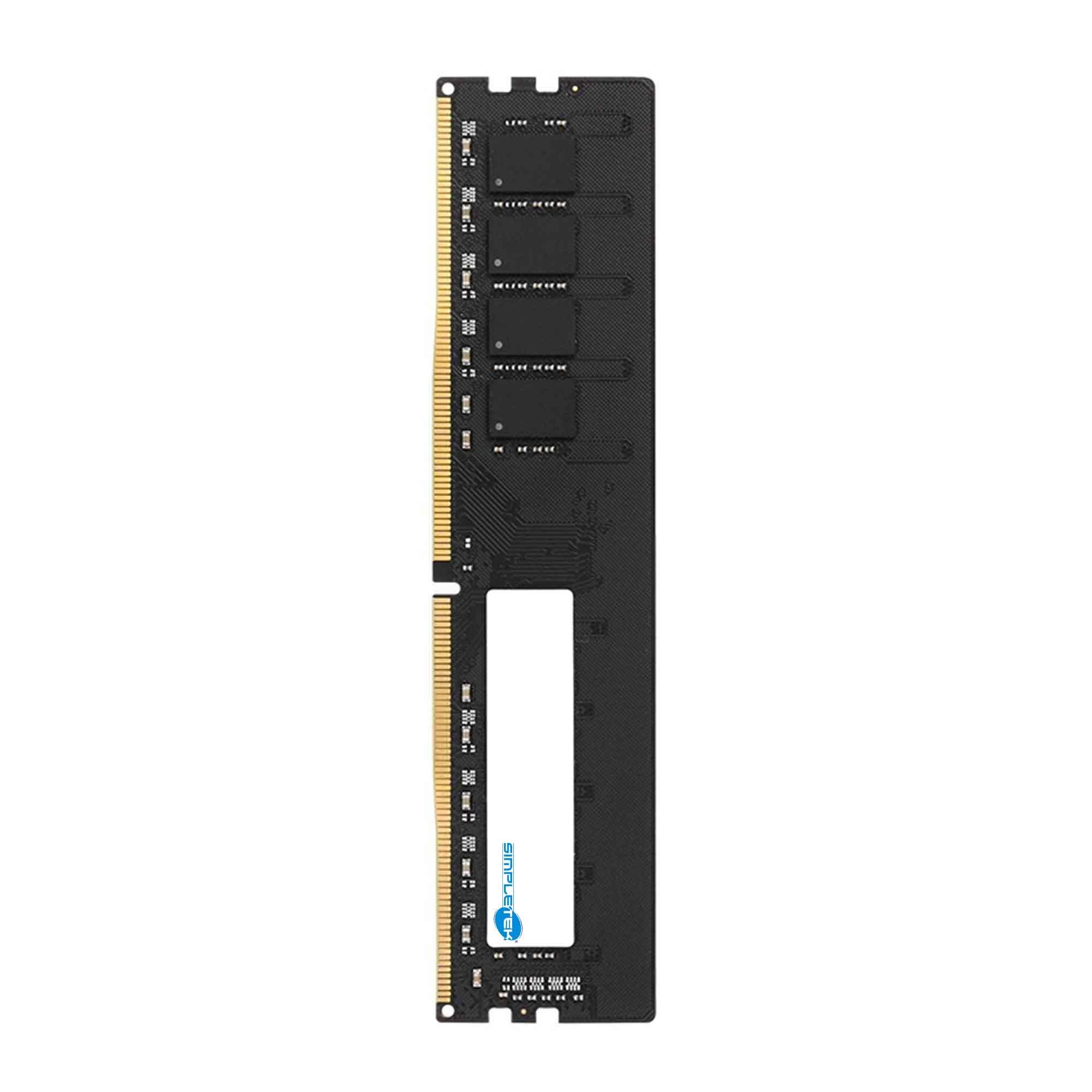 SIMPLETEK - MODULO BANCO MEMORIA RAM 8GB DIMM DDR4 2400MHz 288 Pin 1,2V | Modulo unico | Non-ECC per Desktop PC ad alte prestazioni