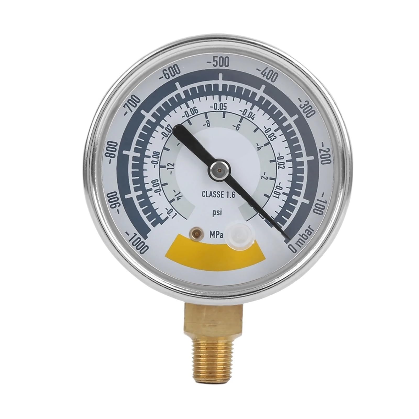 Ciśnieniomiernik, cyfrowy ciśnieniomiernik Cyfrowy manometr próżniowy 0 do -14 psi Złącze NPT 1/8 cala