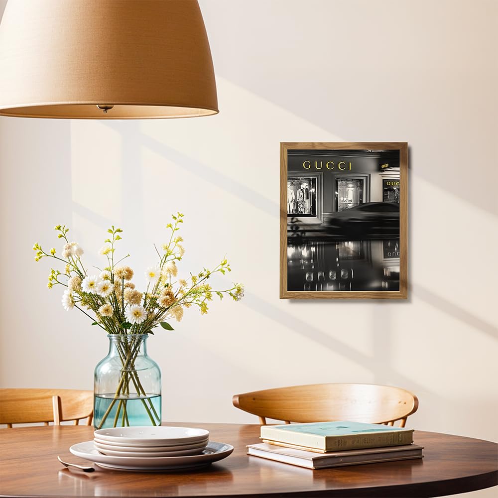 Amazon.com: Poster of Gucci Wall Art Decorations FRAMED