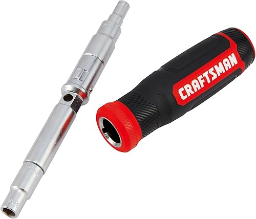Miniatura 3 de CRAFTSMAN Destornillador de tuerca con enchufes de doble extremo, 6 en 1, MM (CMHT68022)