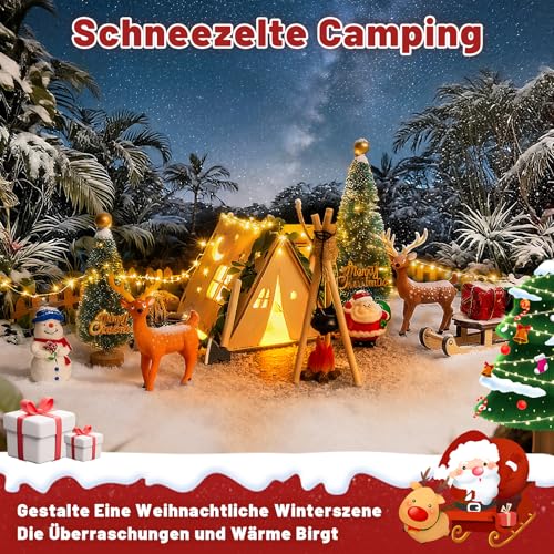 Wichteltür Bolweo Set mit 71 Teilen für Weihnachtsdeko