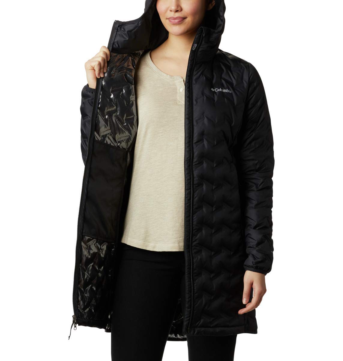 Columbia Delta Ridge Long Down Jacket Delta Ridge - Piumino lungo Donna (Pacco da 1)